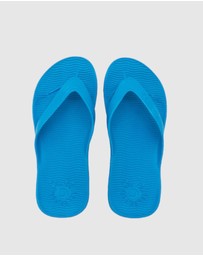 Tolu Australia - Blue Thongs For Kids With Arch Support