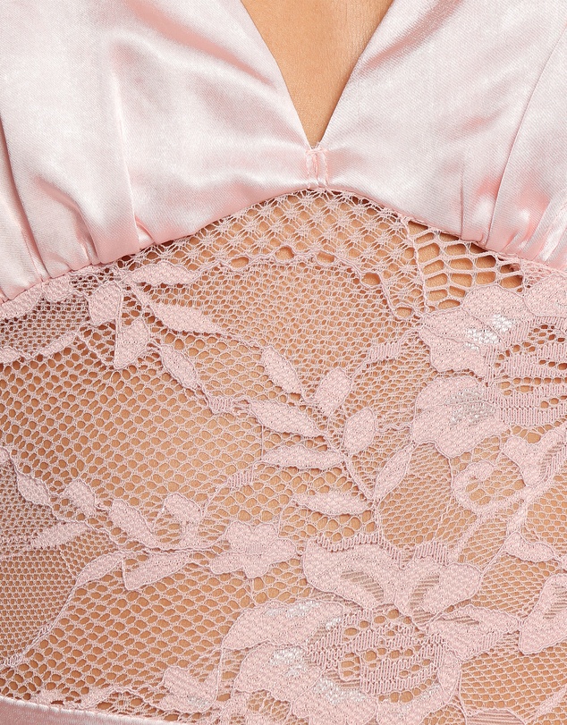Petal & Pup - Milla Maxi Lace Dress - Pale Pink