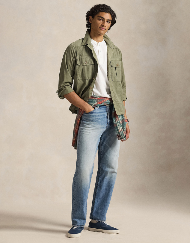 Polo Ralph Lauren - Slub Jersey Short-Sleeve Henley Shirt