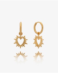 Rachel Jackson - Electric Love Huggie Hoop Earrings