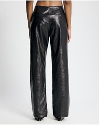 Lover - Genevieve Patent Faux Leather Pants