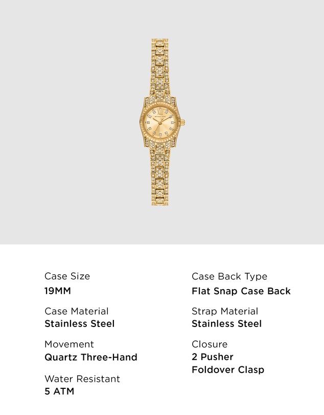 Michael Kors - Lexington Gold Analogue Watch