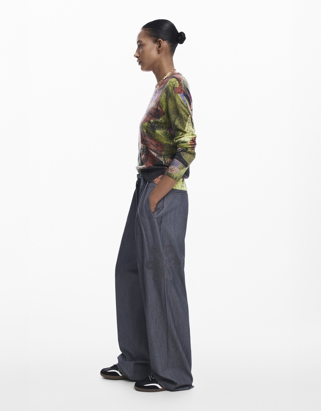 Desigual - Printed sweater M Christian Lacroix