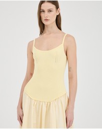 FRIEND of AUDREY - The Drop-waist Full Dress