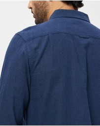 Staple Superior - Hamilton Linen Blend LS Shirt