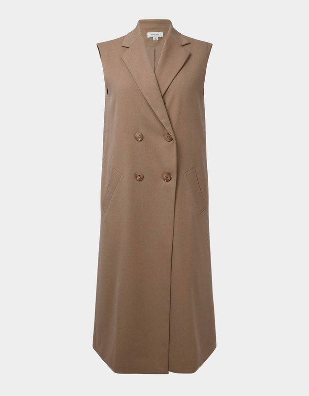 Forcast - Kiya Longline Sleeveless Vest