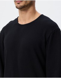 Surrounded By Ghosts - The Phenakite French Terry Assymetrical Hem Jumper
