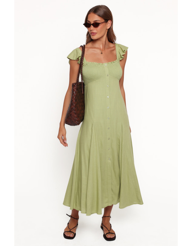 Petal & Pup - Ryleigh Midi Dress - Green
