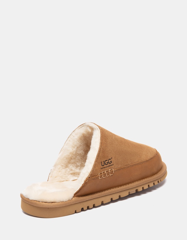 EVERAU - Australian Shepherd Ugg Frozark Slipper Cow Suede Upper House Shoes