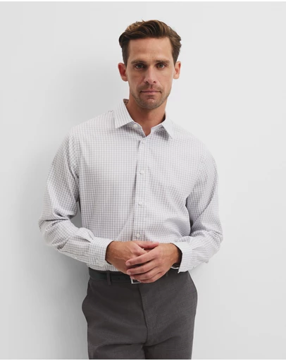 Country Road - Regular Fit Gingham Travel Shirt