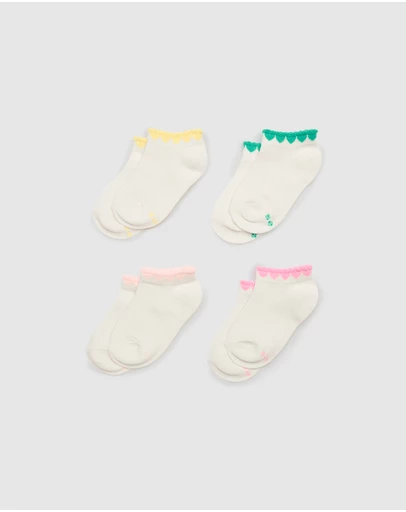 Seed Heritage - Heart Ankle Sock 4 Pack