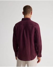 Oxford - Copper European Linen Shirt