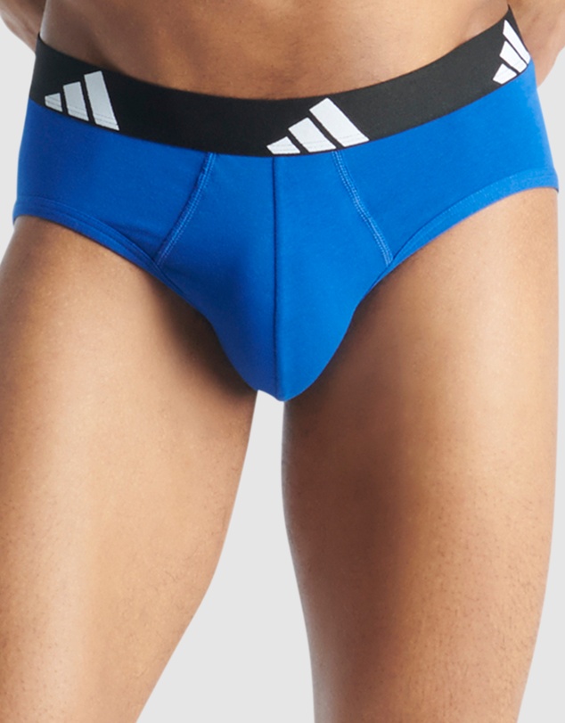 adidas Sportswear - 3 Pack Active Flex Cotton Brief Underwear