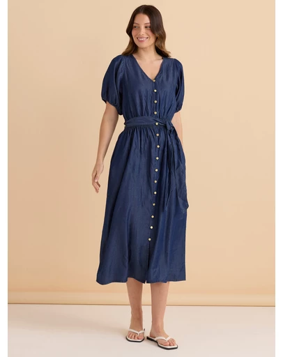 Betty Basics - Lee Lyocell Dress