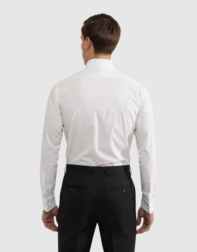 Oxford - Dinner Shirt With Front Pleats