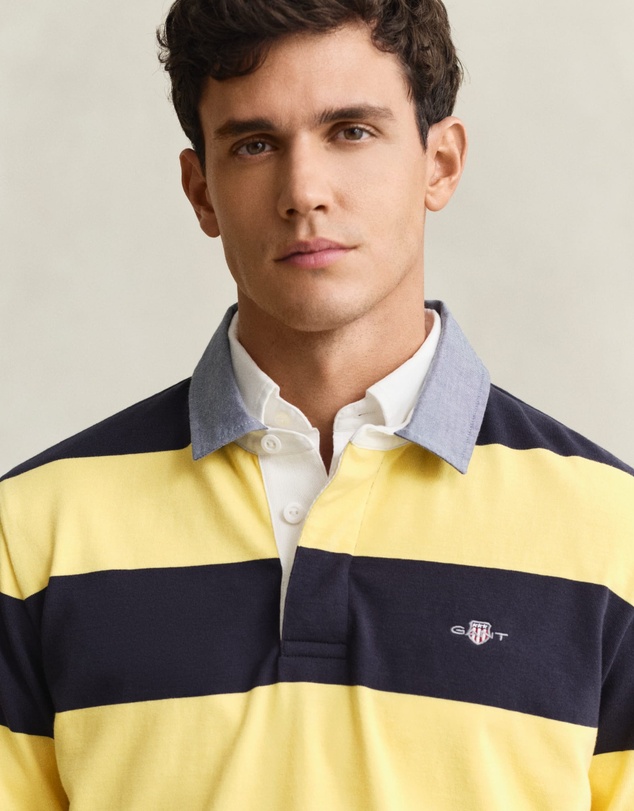 Gant - Chambray Stripe Heavy Rugger