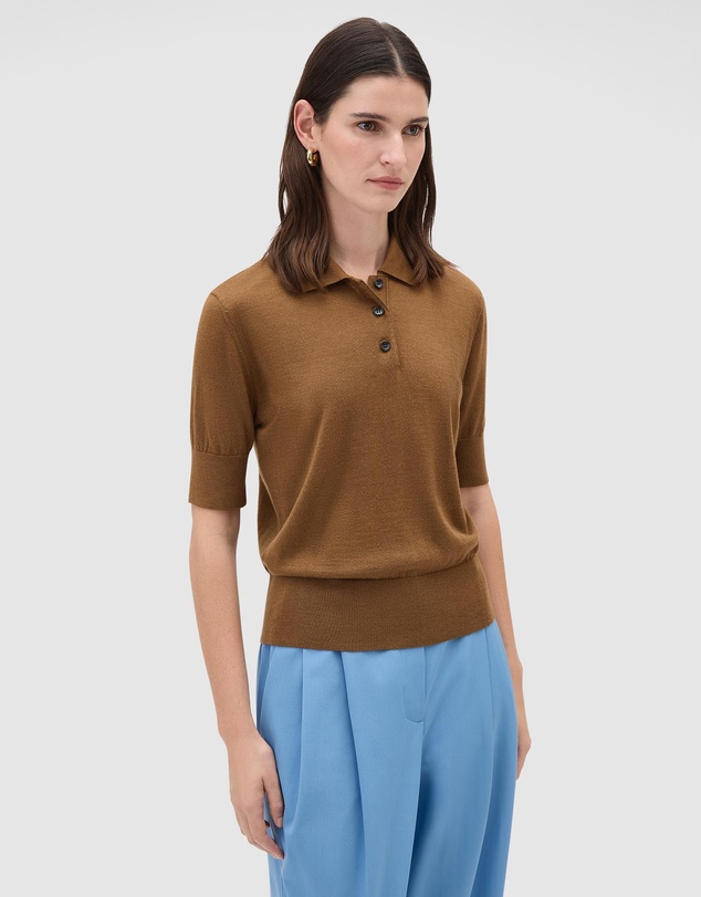 Oroton - Knit Polo Top