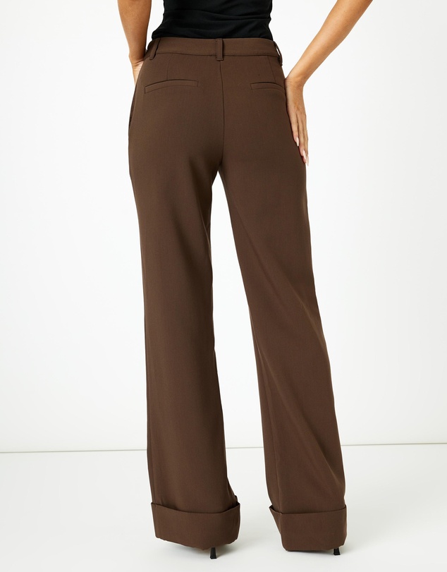 Dazie - Friday Night Fold Up Hem Tailored Pants