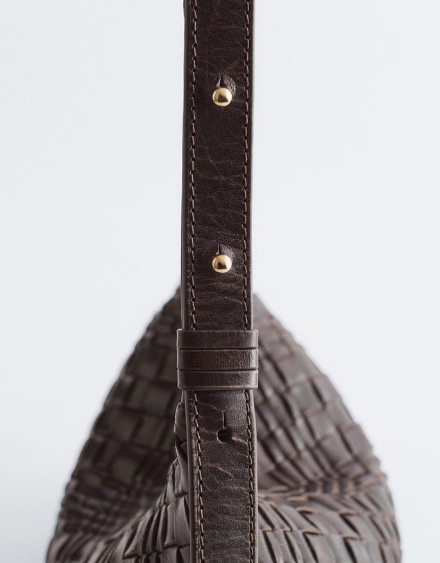 & Other Stories - Interwoven Leather Crossbody Bag