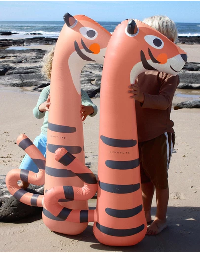 Sunnylife - 2-Pack Tino the Tiger Inflatable Noodle - Kids