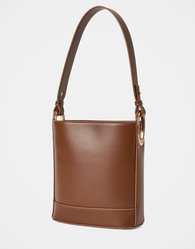 Forever New - Odette Oval Hardware Bucket Bag
