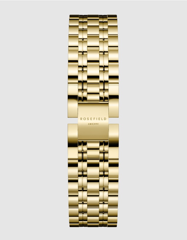 Rosefield - The Octagon - Gold With Black Dial