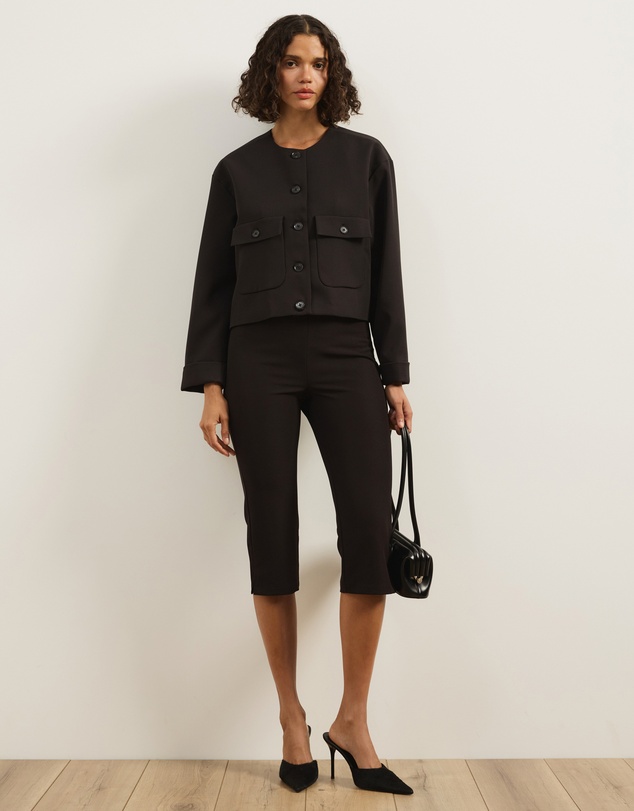 Atmos&Here - Sorelle Cropped Tailored Jacket