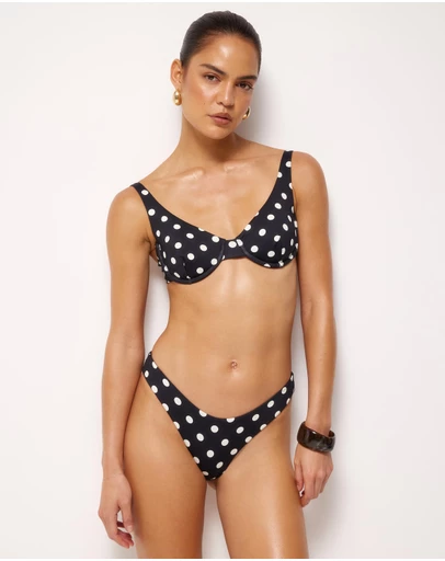 AERE - Balconette Underwire Bikini Top