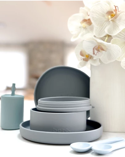 Bare The Label - Silicone Ultimate Dinner Set