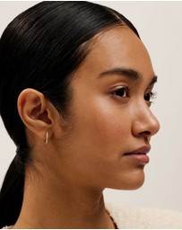 Ted Baker - Heplie Crystal Hoop Earrings (14mm)
