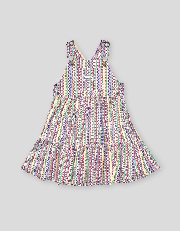 Goldie + Ace - Ric Rac Tully Tiered Dress - Babies-Kids