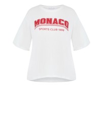 City Chic - Plus size Laid Back Monaco Tee - ivory
