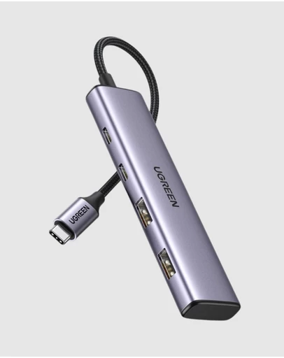 Ugreen - UGREEN 4 Ports USB C Hub with 2 x USB-C and 2x USB-A ports