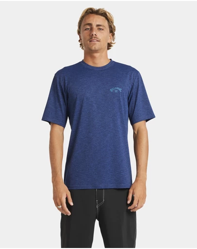 Billabong - Mens Shoreline Loose Fit Short Sleeve Rash Vest