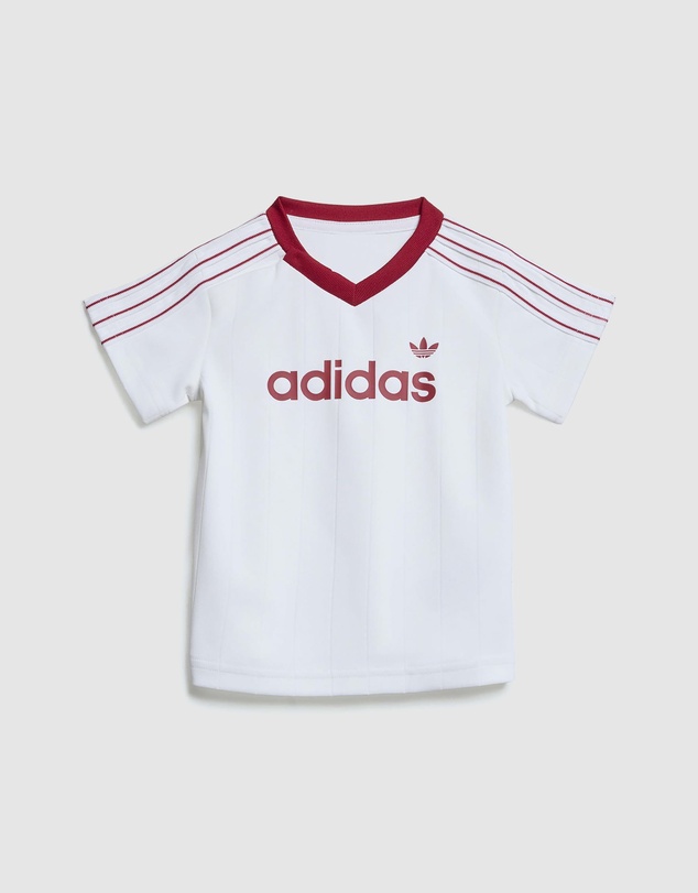 adidas Originals - Pinstripes Sprinter Shorts Tee Set - Babies-Kids