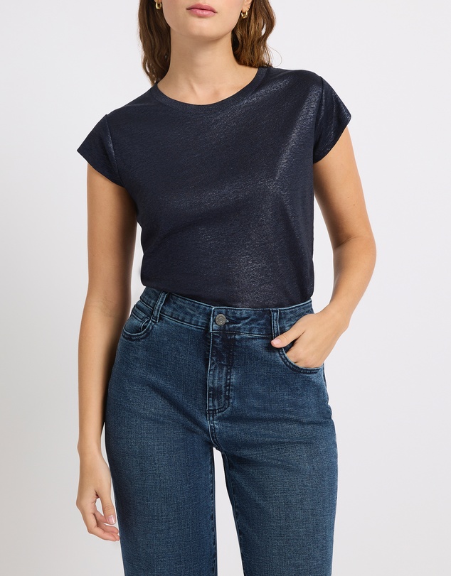 Marcs - As Love Glows Foil Linen Tee
