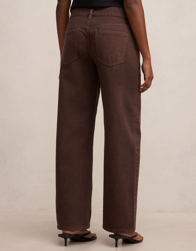 Forever New Petite - Emma Petite Mid Rise Barrel Jeans