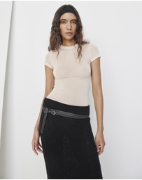 Paris Georgia - Sheer Baby Tee