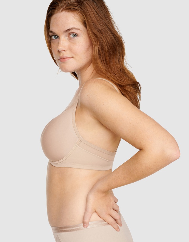 Naturana - Mesh Detail Underwire Spacer Bra