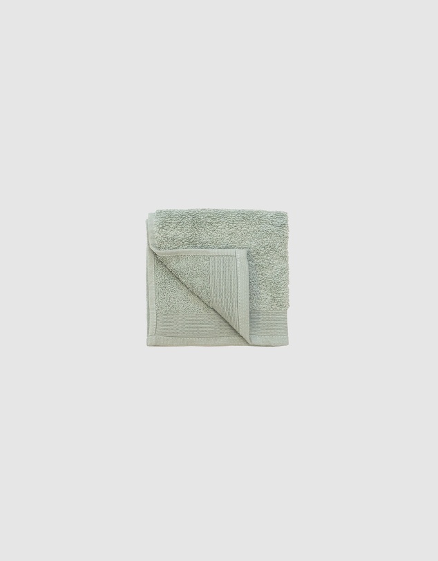 Bambury - Elvire Face Washer 33x33cm Sage