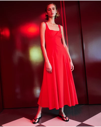 M.N.G - Long Flared Dress
