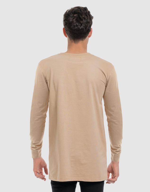 DVNT - Saxon Embroidery Long Sleeve Tee