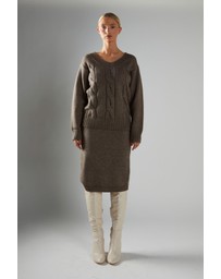 Glamorous - Knitted Pencil Skirt