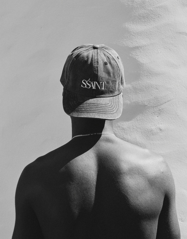 SSAINT - SŚAINT Cap Black Acid Wash