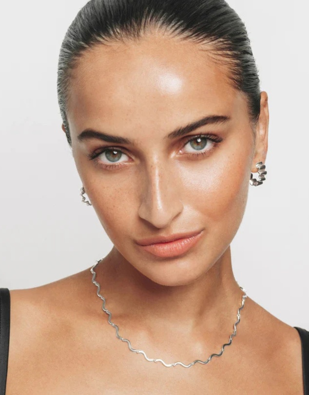 SAINT VALENTINE - Franca Hoops - Silver