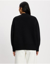 White By FTL - Amber Merino Cardigan