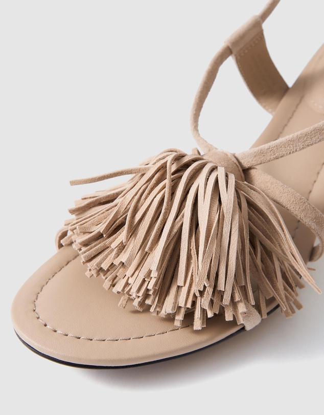 & Other Stories - Fringed Leather Sandals
