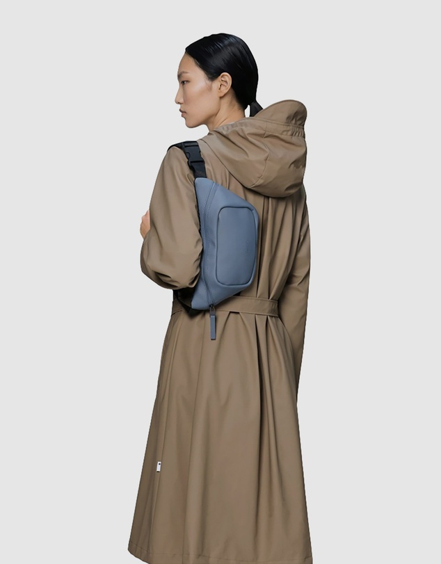 RAINS - Unisex Bum Bag Mini Blue Dusk