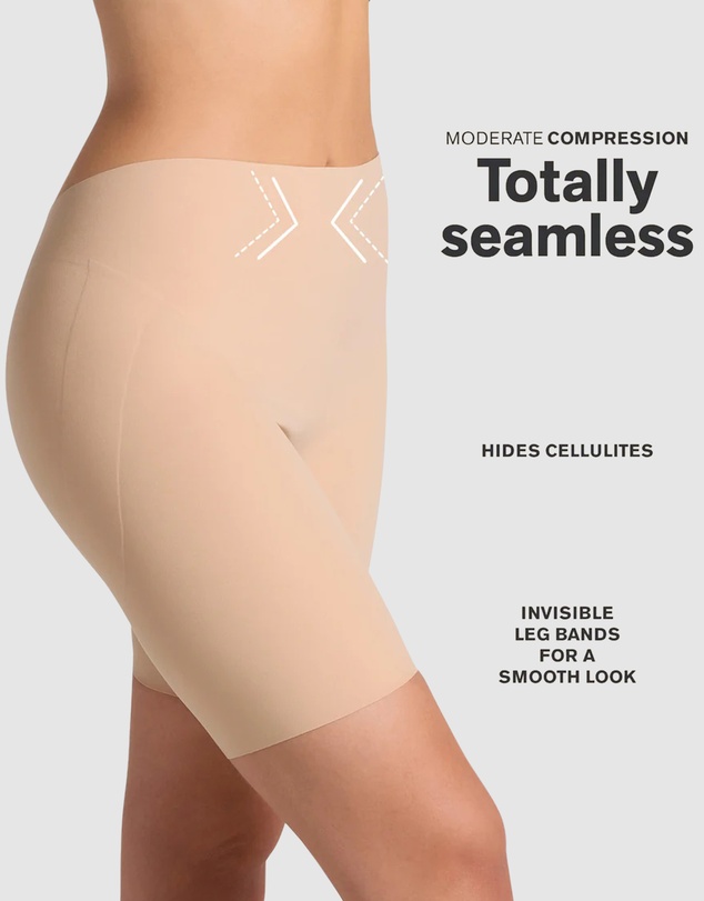 Leonisa - InvisiPlunge Undetectable Low Back Shapewear Short