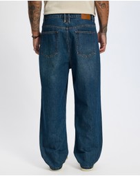 Thrills - Mid Slacker Relaxed Long Denim Jeans